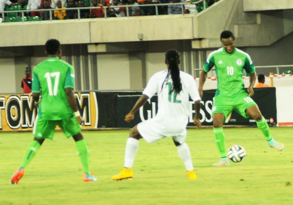 PIC. 27. AFCON QUALIFIER BETWEEN NIGERIA AND SOUTH AFRICA IN UYO