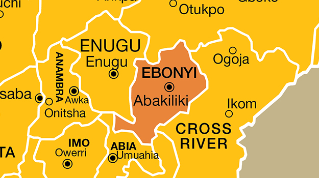 map of Ebonyi