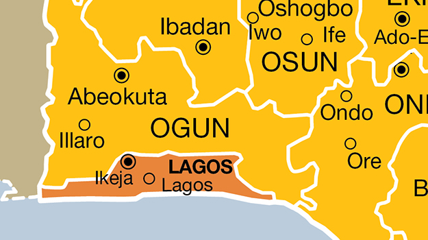 Lagos state map