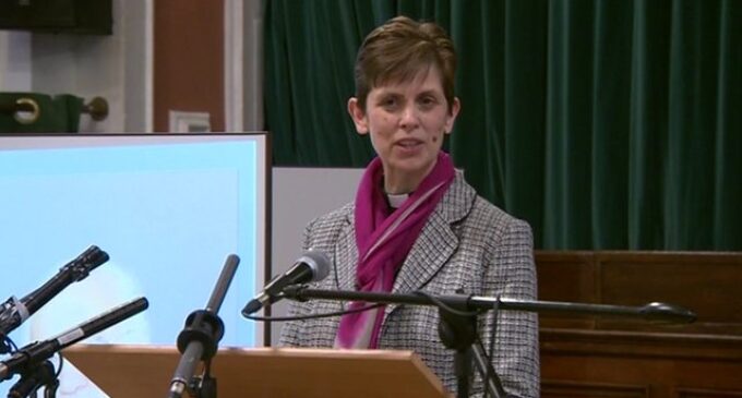 Libby Lane becomes first female bishop in England