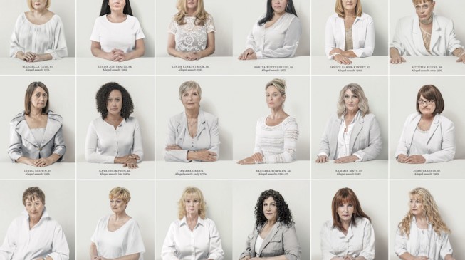 UNVEILED: 35 of the 46 women Bill Cosby allegedly raped