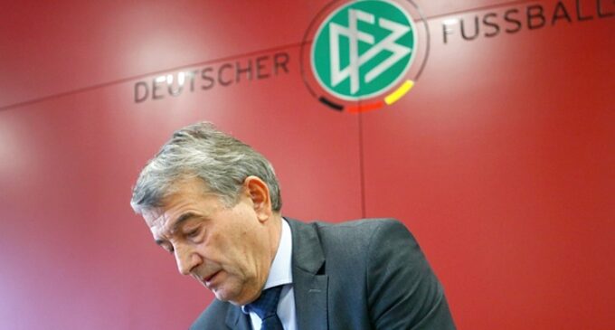 German football president resigns over corruption allegations