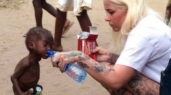 Saved by charity… Hope, Nigerian ‘witch-child’ left for dead, is on the road to recovery