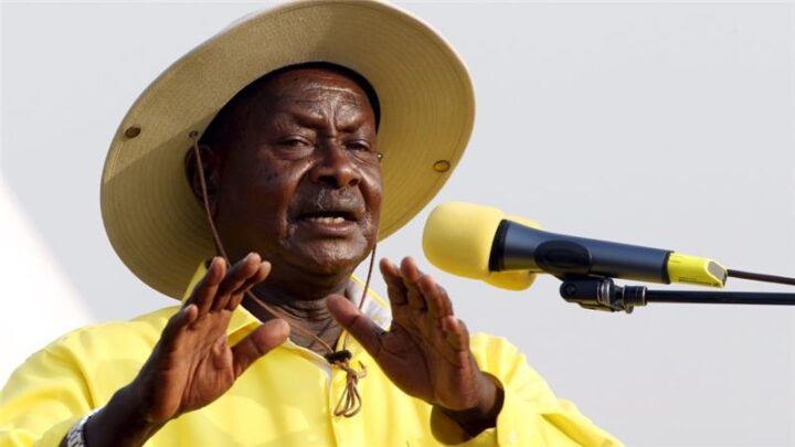 Yoweri Museveni, president of Uganda