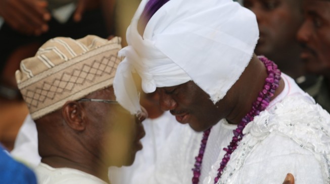 Ooni: I knelt before Obasanjo for prayers