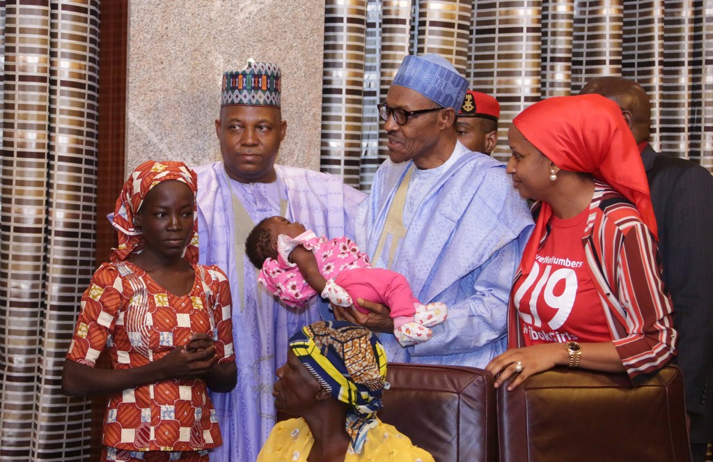 RESUED CHIBOK GIRL AMINA ALI 2