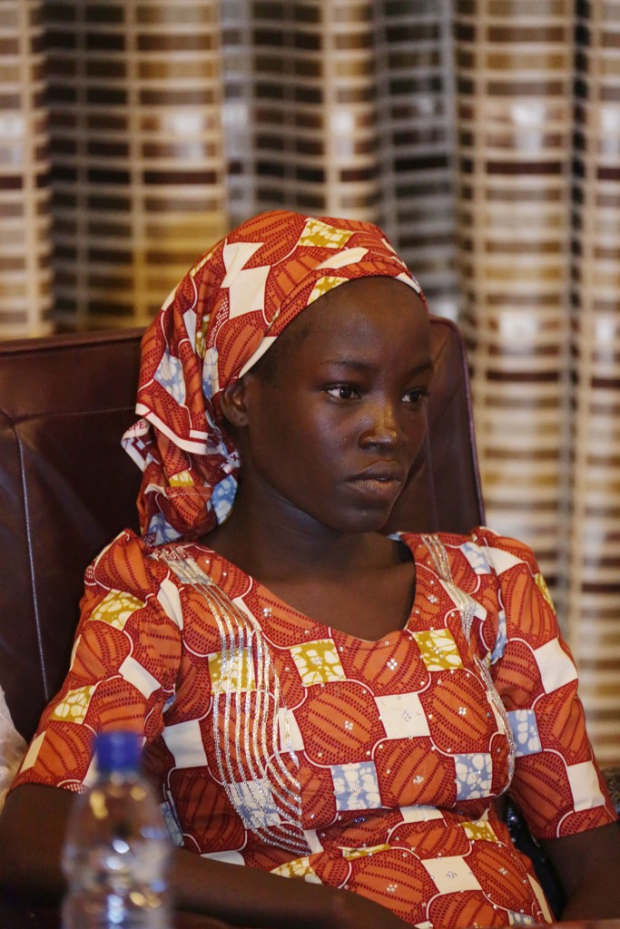 RESUED CHIBOK GIRL AMINA ALI 3B