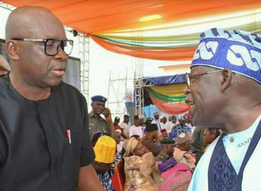 Ayo Fayose and Bola Tinubu