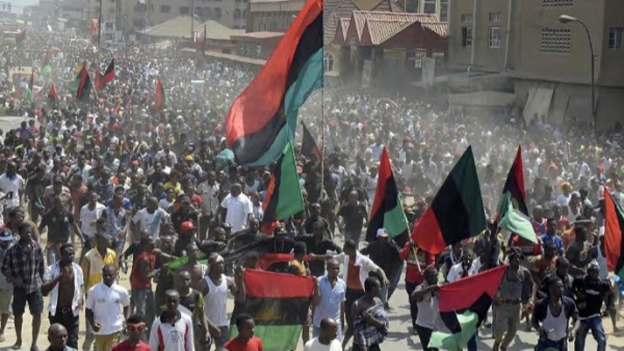 biafra flag in un