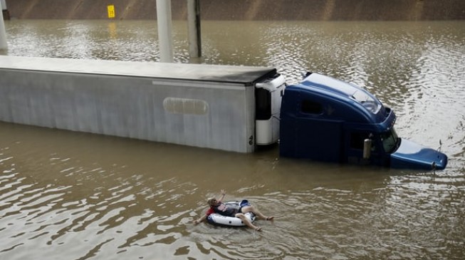 Schools, airports, offices shut as Hurricane cripples Houston