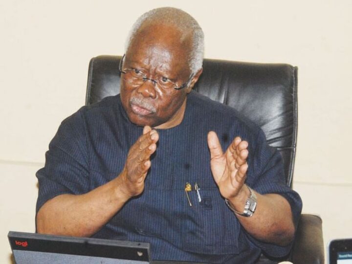 Bode George, a chieftain of the Peoples Democratic Party (PDP)