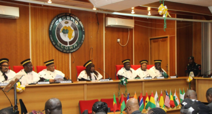 EXTRA: ECOWAS court fines FG N50 for violating rights of FCT judge
