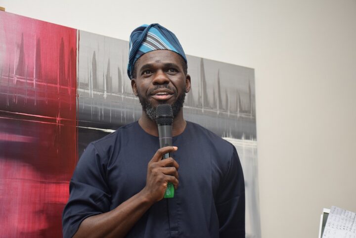 Akin Oyebode, Executive Secretary of the Lagos State Employment Trust Fund Stepping Out Book Launch-Akin