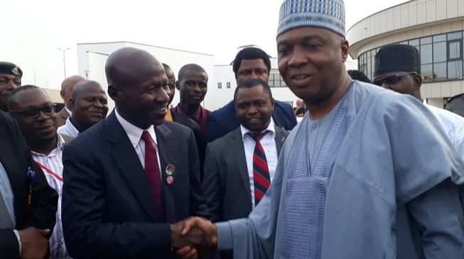 Saraki to Magu: We’re together in the war against corruption