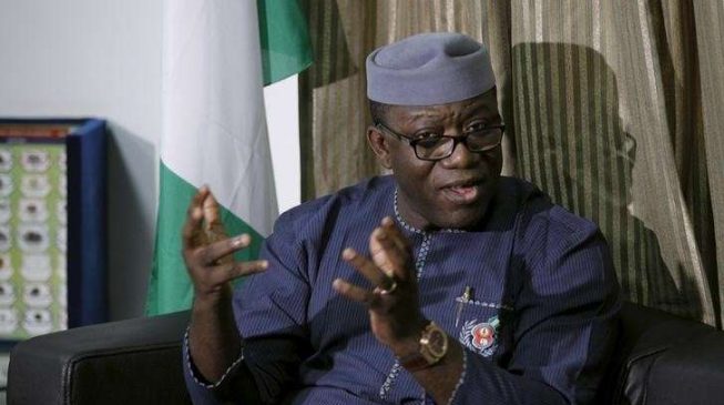 Fayemi shuns reporters, walks out of Tinubu’s meeting with Ekiti aspirants