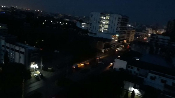 A city wide blackout