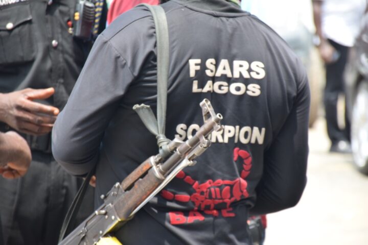 File photo of a SARS operative taken in 2018