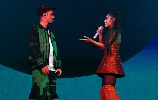 Justin Bieber teases new album at Ariana Grande’s Coachella set