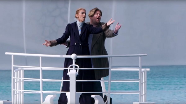 WATCH: Celine Dion recreates iconic ‘Titanic’ scene with James Corden