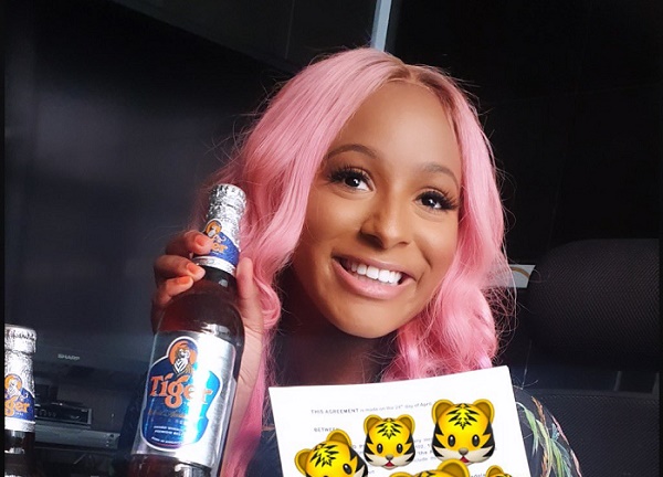 DJ Cuppy seals new endorsement deal with Tiger Beer