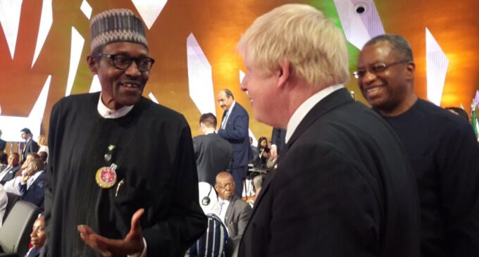 Buhari commends Boris Johnson for appointing British-Nigerian as minister