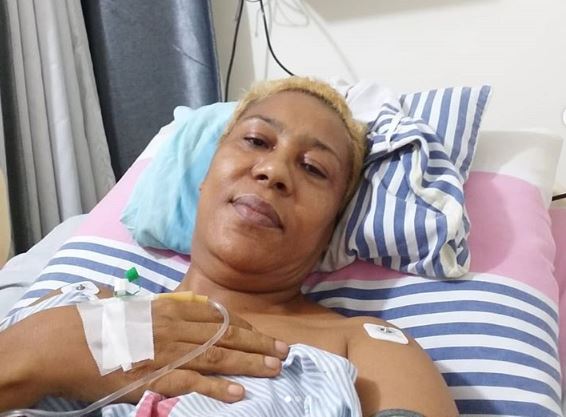 ‘I was so scared’ – Shan George survives spine surgery