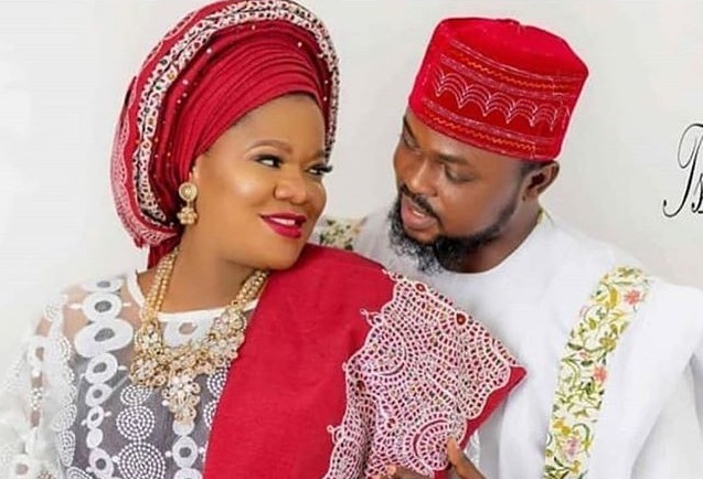 Toyin Abraham, husband welcome baby boy