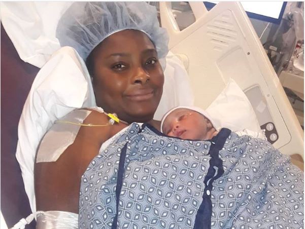 Ronke Odusanya, Nollywood actress, welcomes first child