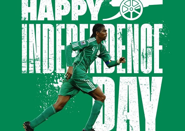 Arsenal, Everton celebrate Nigeria’s Independence anniversary