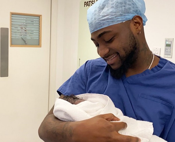 JUST IN: Chioma, Davido welcome baby boy