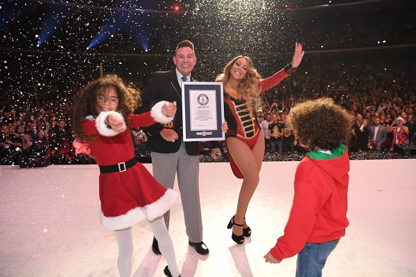 Mariah Carey's Christmas song breaks three Guinness World Records