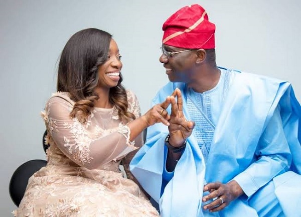 ‘She’s a rare gem’ — Sanwo-Olu celebrates wife on 53rd birthday