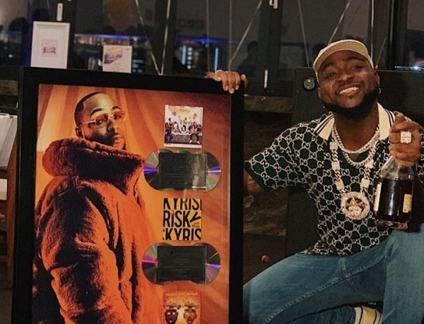 Davido hits platinum with 'A Good Time' album