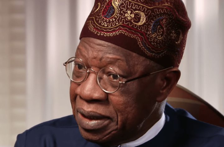 Lai Mohammed on leaders