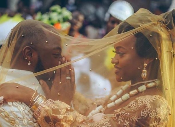 WATCH: Davido stages mock wedding with Chioma in '1 Milli' visuals