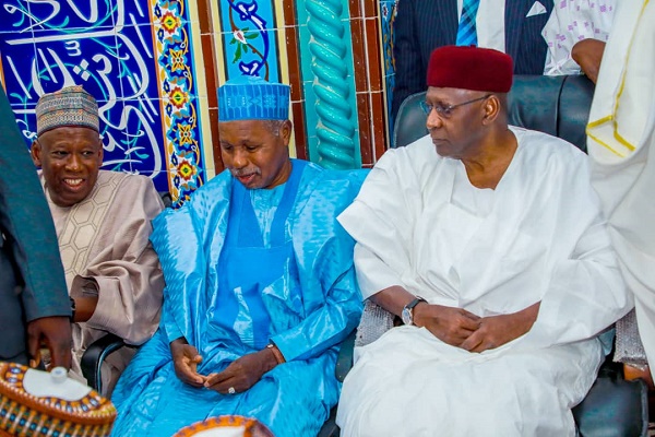 PHOTOS: Ganduje, Kyari, Dangote grace IGP son's wedding in Abuja