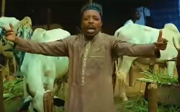 VIDEO: 'I'm a cow' -- Nigerian comedian responds to Ghanaian rapper's 'I'm a goat'