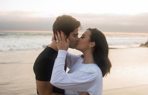 Demi Lovato announces engagement to Max Ehrich