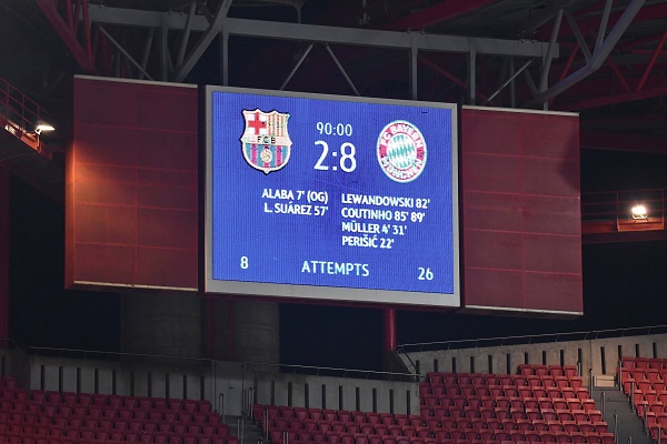 'You 8-2 see it' -- Twitter reactions to Bayern's humiliation of Barcelona