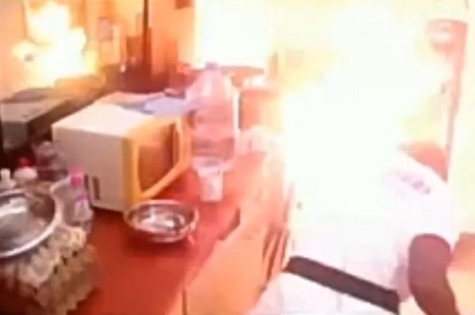 How fire started inside Big Brother Cameroon's kitchen