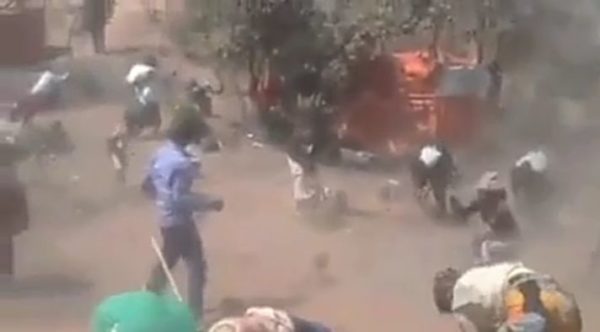 WATCH: Church members beat the ‘devil’ with sticks