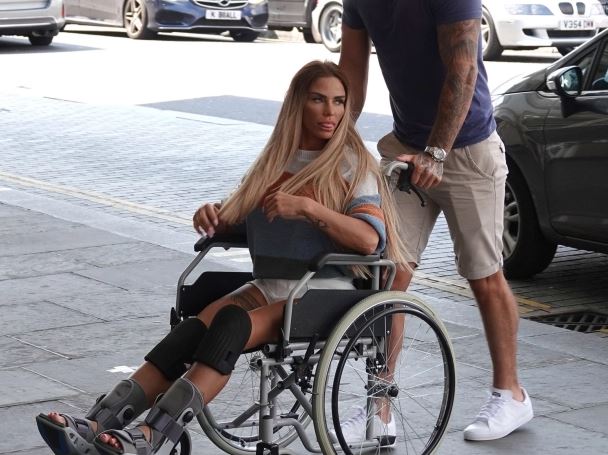 Katie Price ‘banned from having sex for two weeks’ after foot surgery