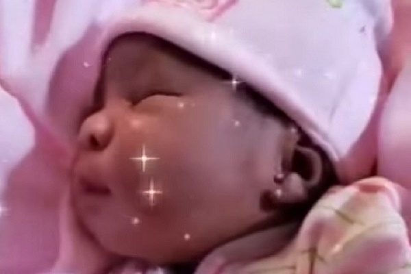 Nollywood’s Sunkanmi Omobolanle welcomes baby girl with wife