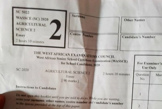 Lady claims leaked WASSCE answers were shared on Nigerian WhatsApp groups