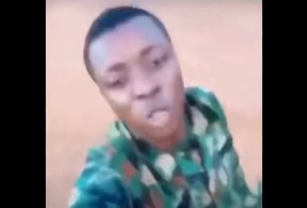 VIDEO: 'You’ll be in trouble the day you kill a yahoo soldier’ ― man in military uniform threatens SARS