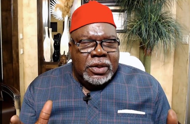 TD Jakes: My ancestors were Igbos… I eat fufu, jollof rice in Nigeria