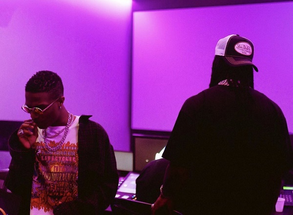 PHOTOS: Wizkid hints collaboration with Burna Boy