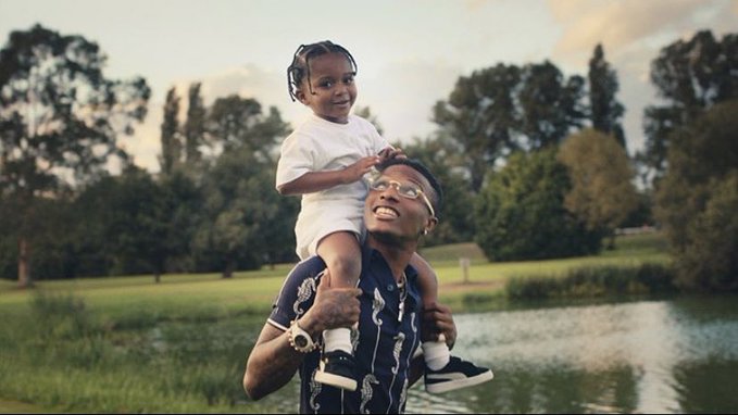 VIDEO: Wizkid shows off his three sons in 'Smile' visuals