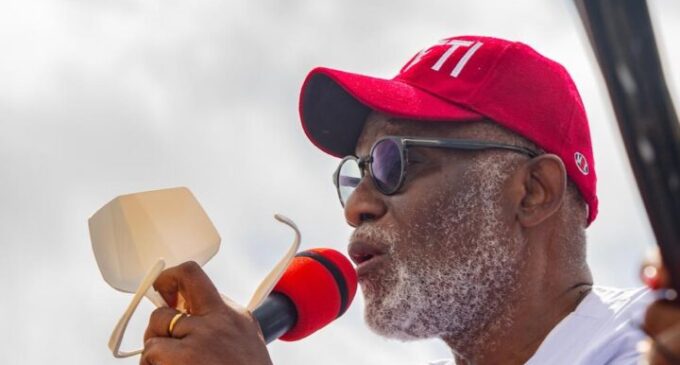Why I am making a case for Akeredolu’s re-election