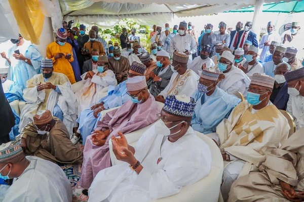 PHOTOS: Lawan, Sanusi, Buni grace Bashir el-Rufai's wedding